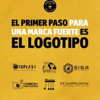 El primer paso para una marca fuerte es el logotipo